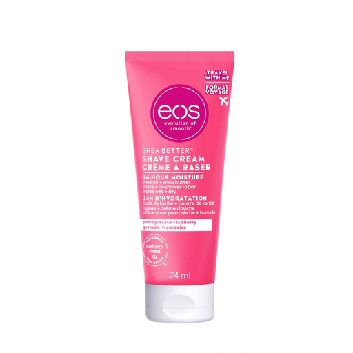 EOS EOS Shave Cream, 24 H Moisture, Pomegranate Raspberry 2.5 Fl Oz Personal Care