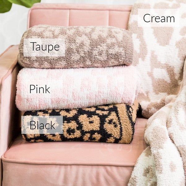 Super Soft Leopard Animal Print Comfy Blanket