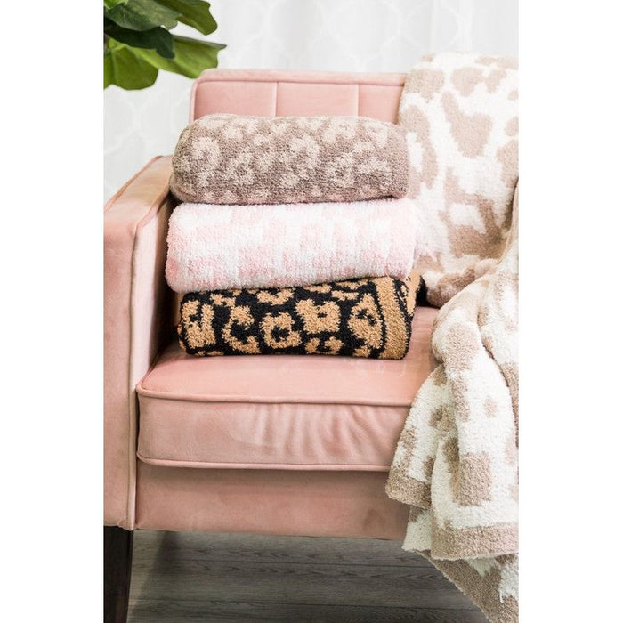 Super Soft Leopard Animal Print Comfy Blanket