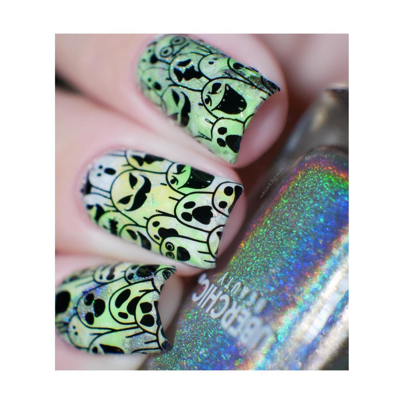 UberChic Beauty Halloween-08 Stamping Plate