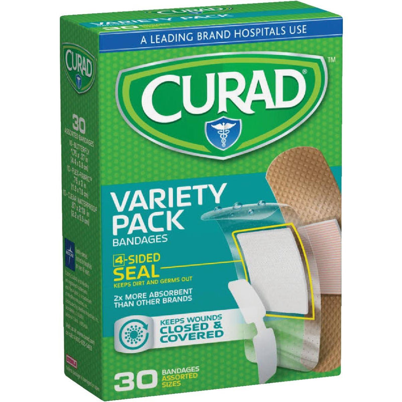 Curad Curad Medline Variety Pack Assorted Bandages Personal Care