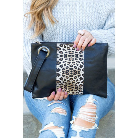 Leopard Dual Tone Clutch