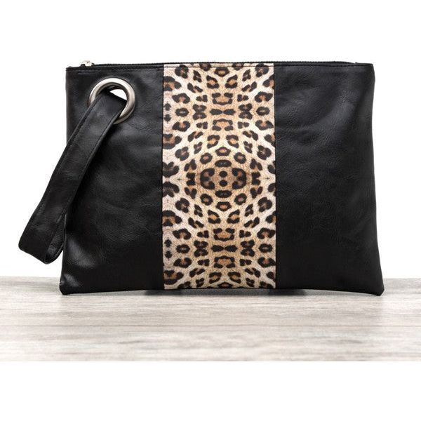 Leopard Dual Tone Clutch