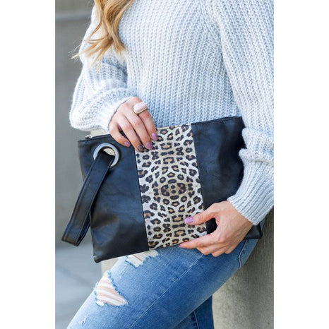 Leopard Dual Tone Clutch