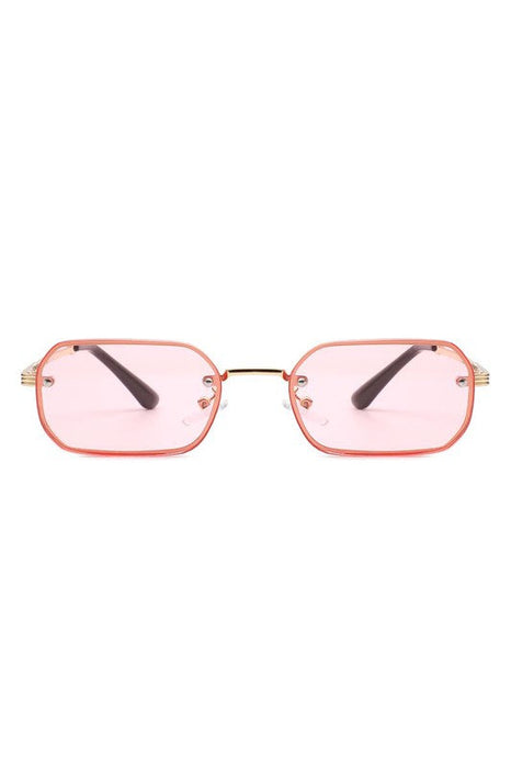 Slim Retro Rectangle Narrow Fashion Sunglasses