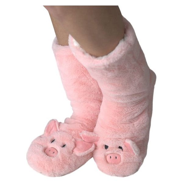 Le Piggy - Women's Cozy Slipper Socks