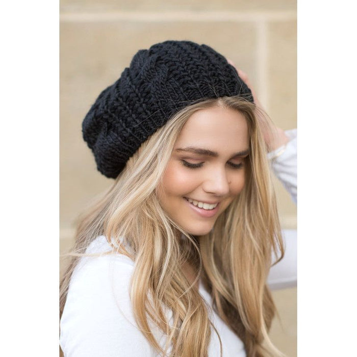 Knit Slouchy Beret