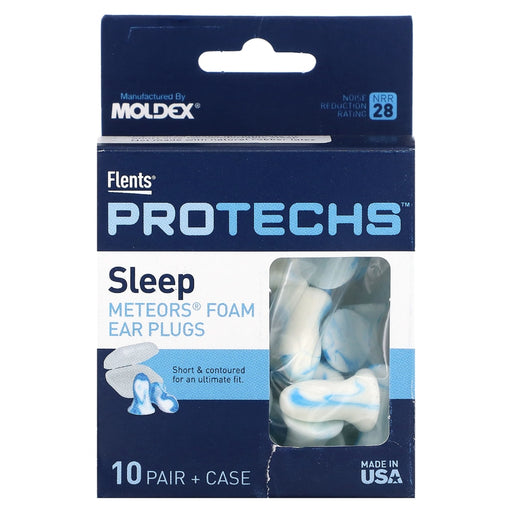 Flents Flents Protechs, Sleep, Meteors Foam Ear Plugs, 10 Pairs Ear Care