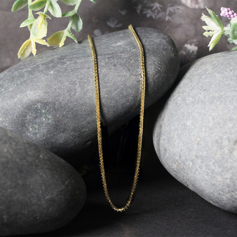 Bids.com 14k Yellow Gold Ice Chain 1.3mm Necklaces