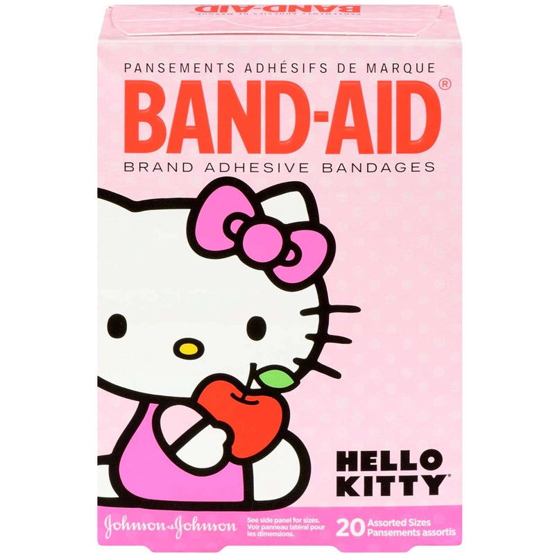 Band-Aid Band-Aid Brand Adhesive Bandages For Minor Cuts, Hello Kitty Characters, Assorted Sizes First Aid
