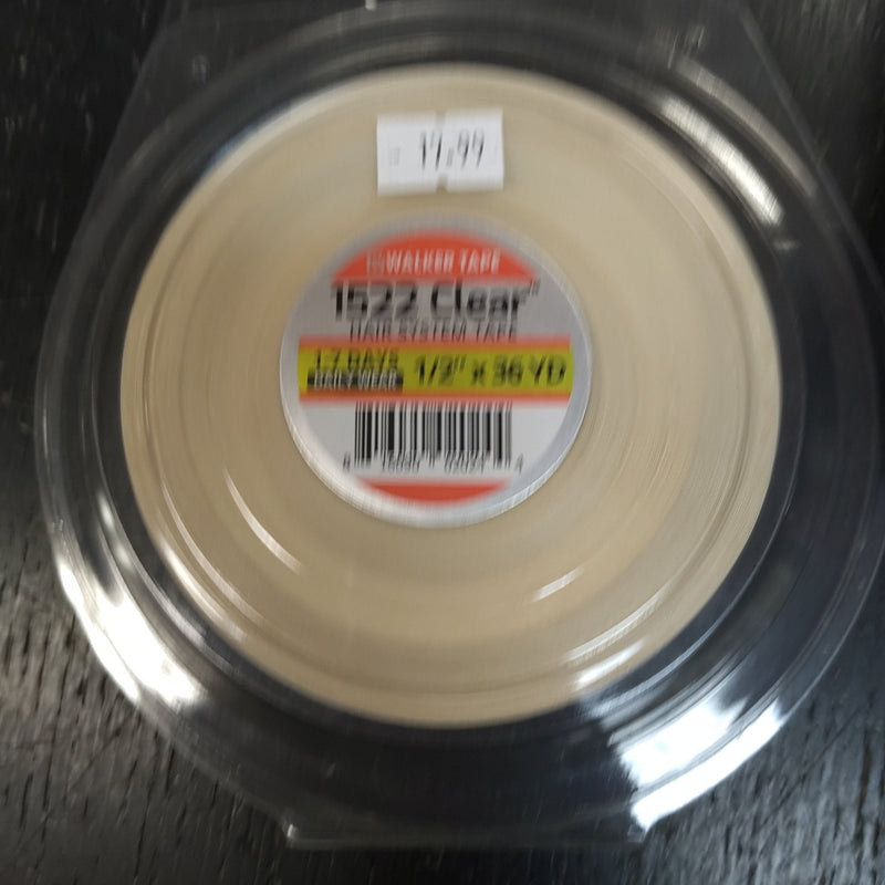 VIP Extensions 1522 Clear Tape Roll 1/2" by 36 yard Wig Adhesive