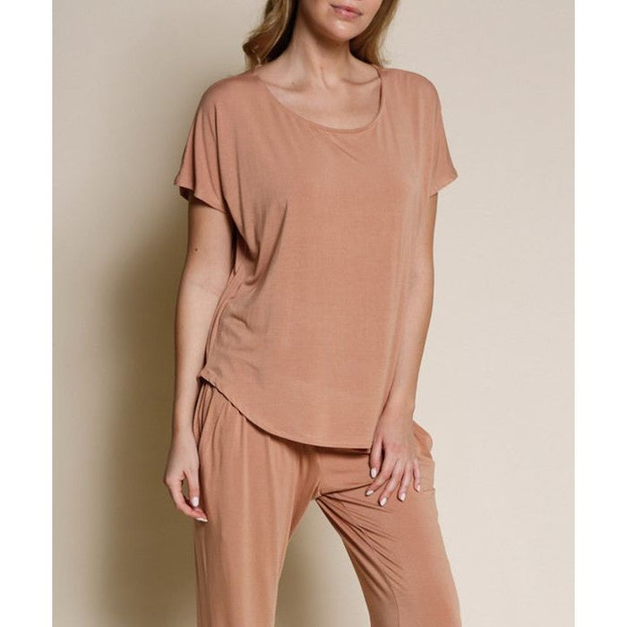 Bamboo Casual Dolman Sleeve Top