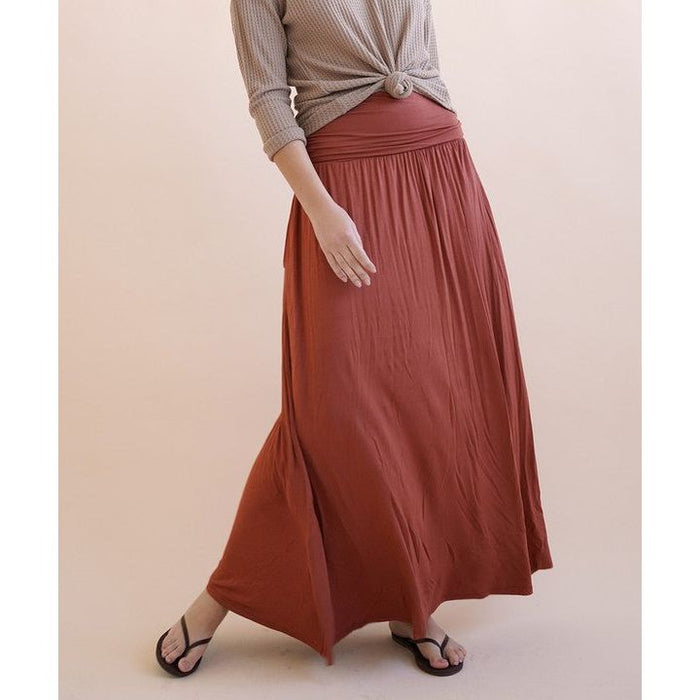 Bamboo Yoga Maxi Skirt