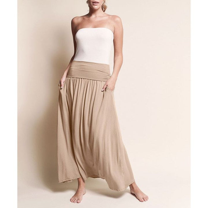 Bamboo Yoga Maxi Skirt