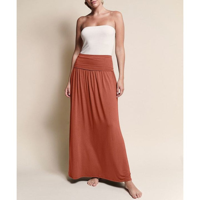 Bamboo Yoga Maxi Skirt