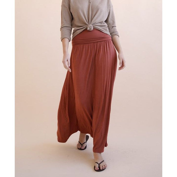 Bamboo Yoga Maxi Skirt