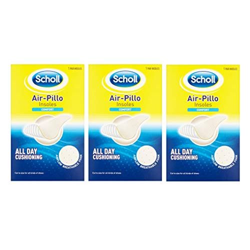 Dr Scholls Dr Scholls Air-Pillo Ultra-Soft Cushioning Insoles 1 Pair Packet Personal Care Gold