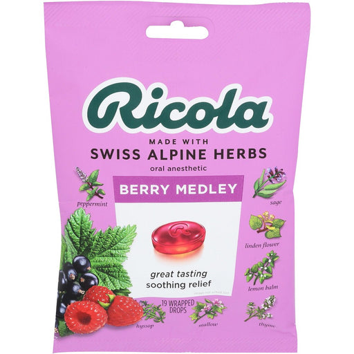 Ricola Ricola Drops Berry Medley Oral Anesthetic Health & Beauty