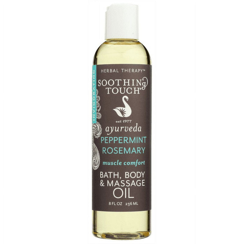 Soothing Touch Soothing Touch Bath And Body Massage Oil, Muscle Comfort - 8 Oz Body Oil White Smoke