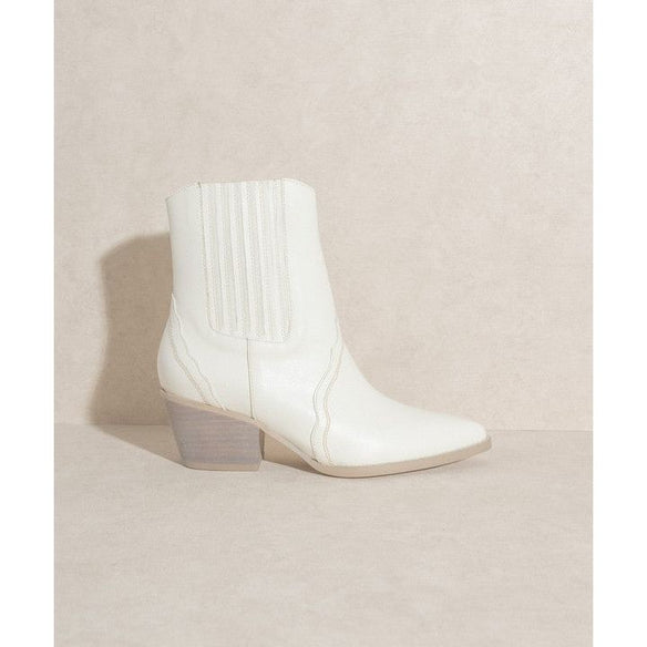 Oasis Society Dawn - Paneled Western Bootie