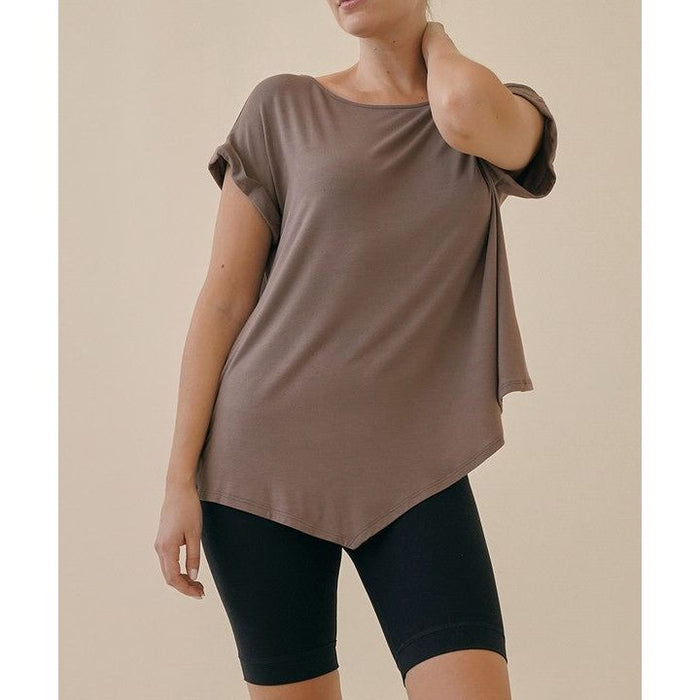 Bamboo Assymestric Tunic