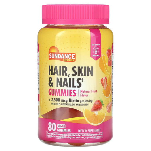 Sundance Sundance Hair - Skin & Nails Gummies, 80 Tabs Nails