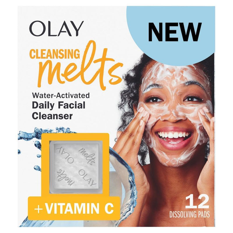 Olay Olay Facial Cleansing Melts Vitamin C - 12ct Facial Cleansers White Smoke