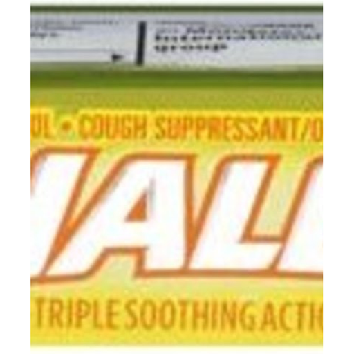 Halls Halls Relief Lemon Honey Flavor Cough Suppressant/Oral Anesthetic Drops 9 Ct Pack Health & Beauty White Smoke