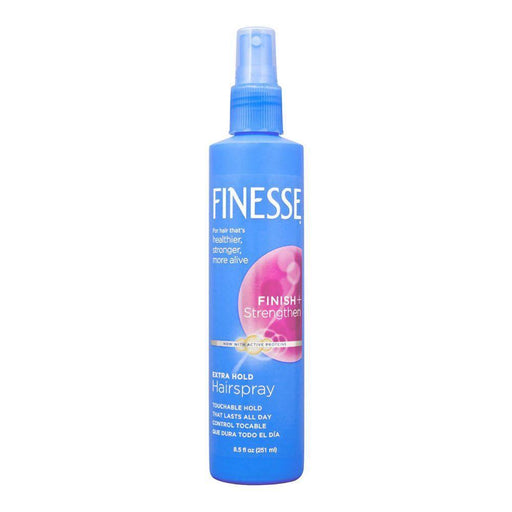 Finesse Finesse Finish + Strengthen Extra Hold Non-Aerosol Hair Spray, 8.5 Oz Hair Care