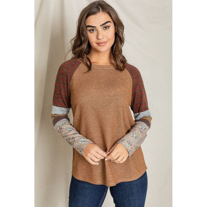 Color Block Sleeve Tunic