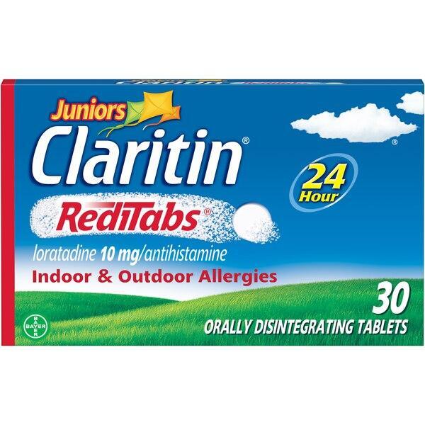Claritin Claritin Juniors 24HR Allergy Relief RediTabs Health Care Dark Cyan