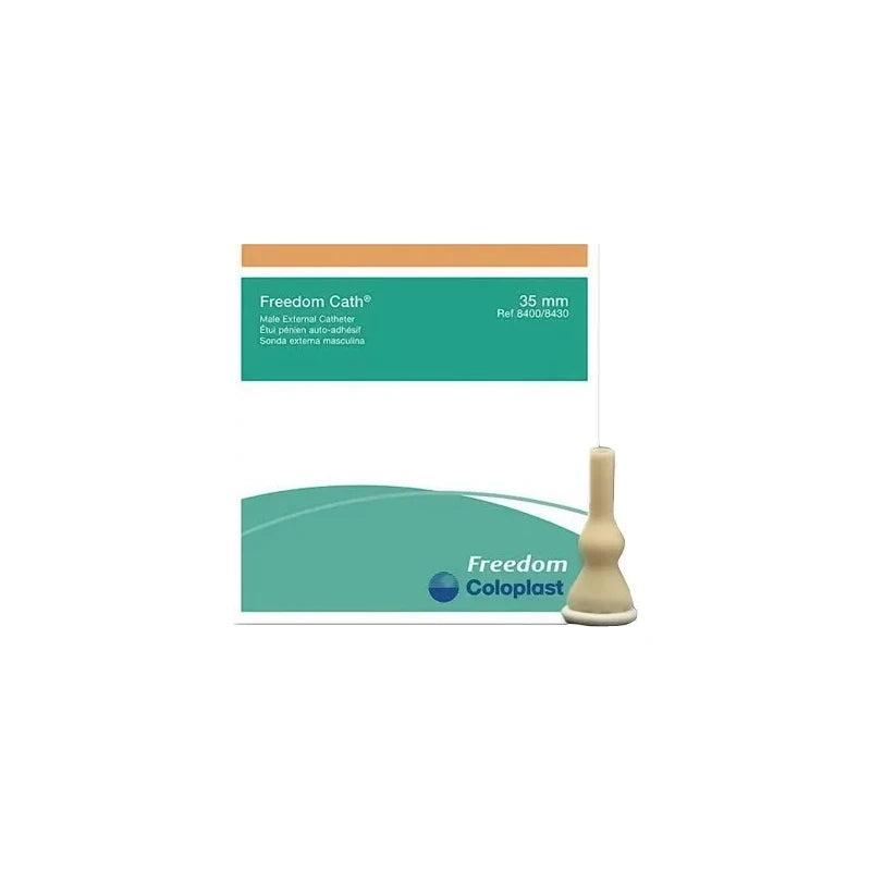 Coloplast Coloplast Freedom Cath - 8400 - Male External Catheter Freedom Cath Self-Adhesive Seal Latex Large