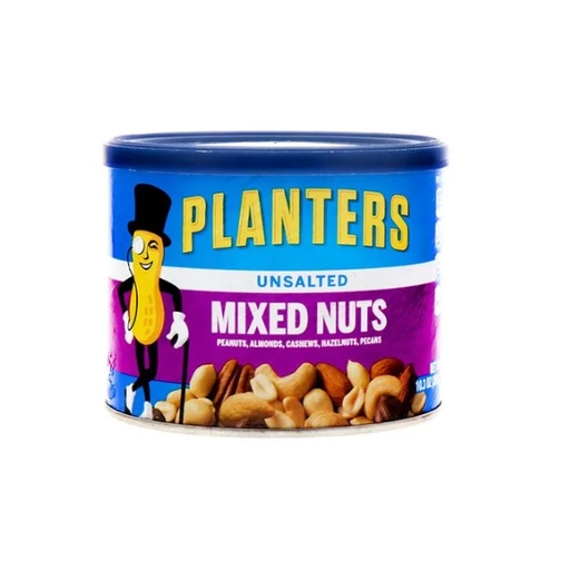 Planters Planters Mixed Nuts, Unsalted 10.3 Oz Nuts & Seeds White Smoke