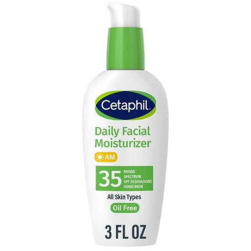 Cetaphil Cetaphil Facial Moisturizer, Daily, Oil-Free, Broad Spectrum SPF 35 3 Fl Oz Lotion & Moisturizer