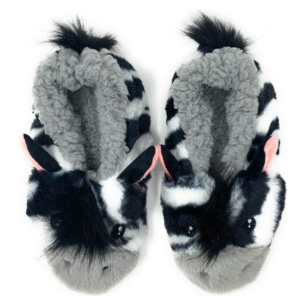 Kids Indoor Cozy Slipper - ZZ Zebra