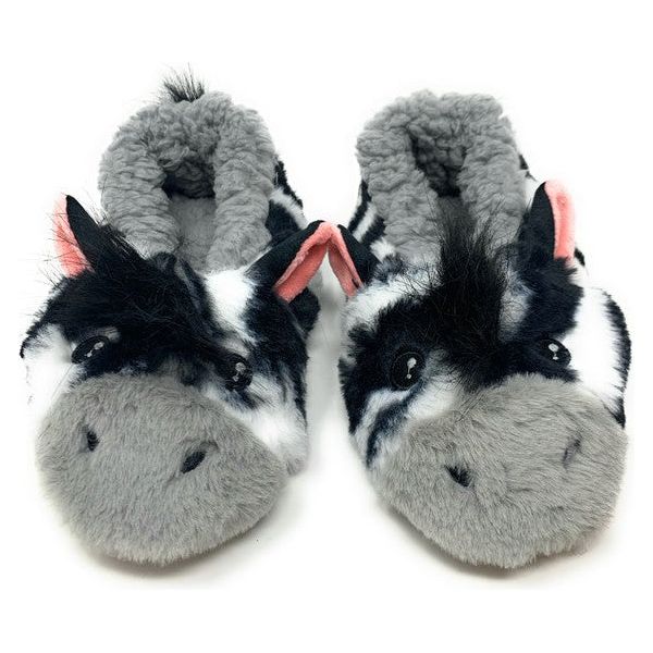 Kids Indoor Cozy Slipper - ZZ Zebra