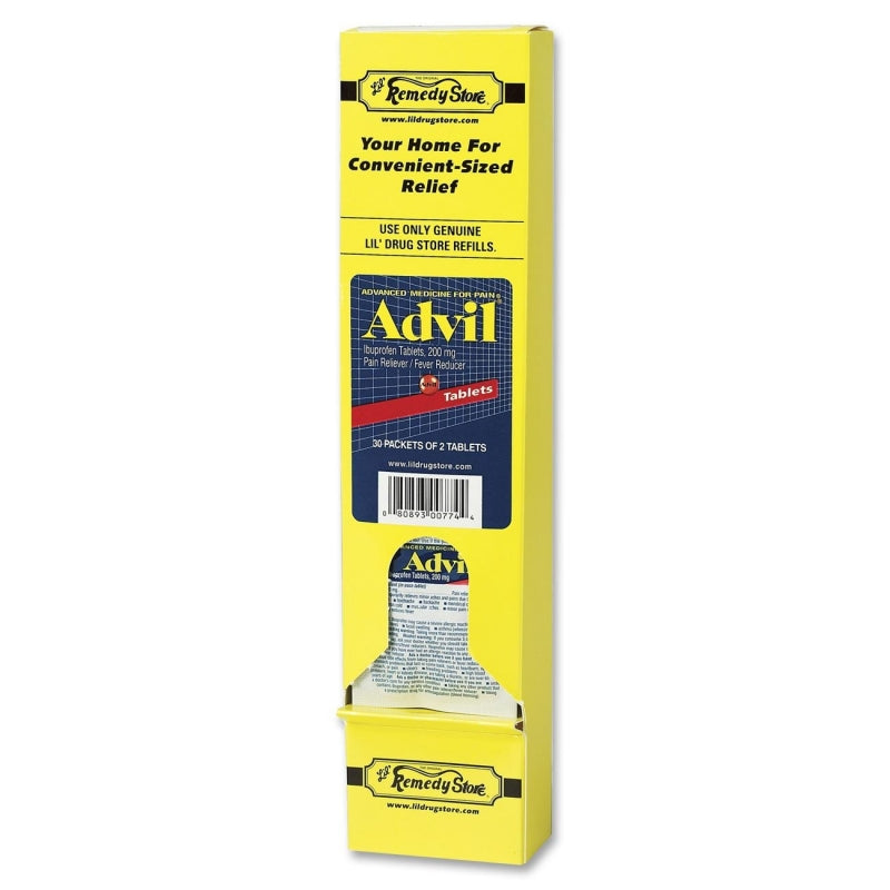Advil Advil Ibuprofen Tablets, 200mg, Refill Pack, Two Tablets/Packet, 30 Packets/Box Medicine & Drugs