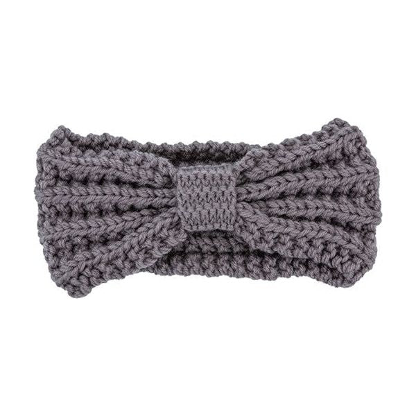 Knitted Bow Winter Head Band