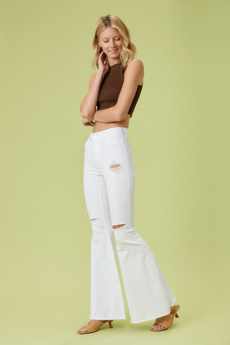 High Rise Flare Jeans