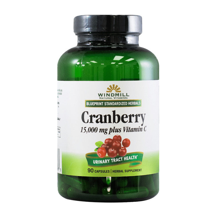 Windmill Windmill® Cranberry Plus Vitamin C – 15,000 mg (90 Capsules) Vitamins & Supplements
