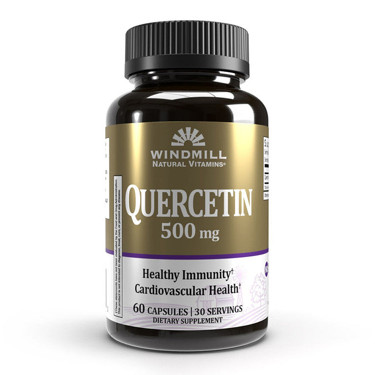 Windmill Windmill® Quercetin 500 mg – Healthy Immunity Support Vitamins & Supplements