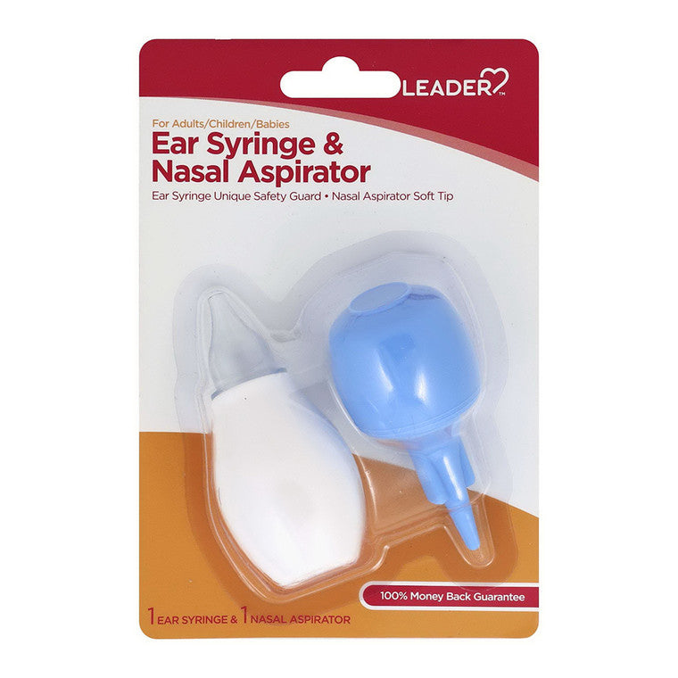 Leader Health Care Leader Health Care Ear Syringe/Nasal Aspirator, For Adults/Children/Babies Nasal Aspirators Lavender