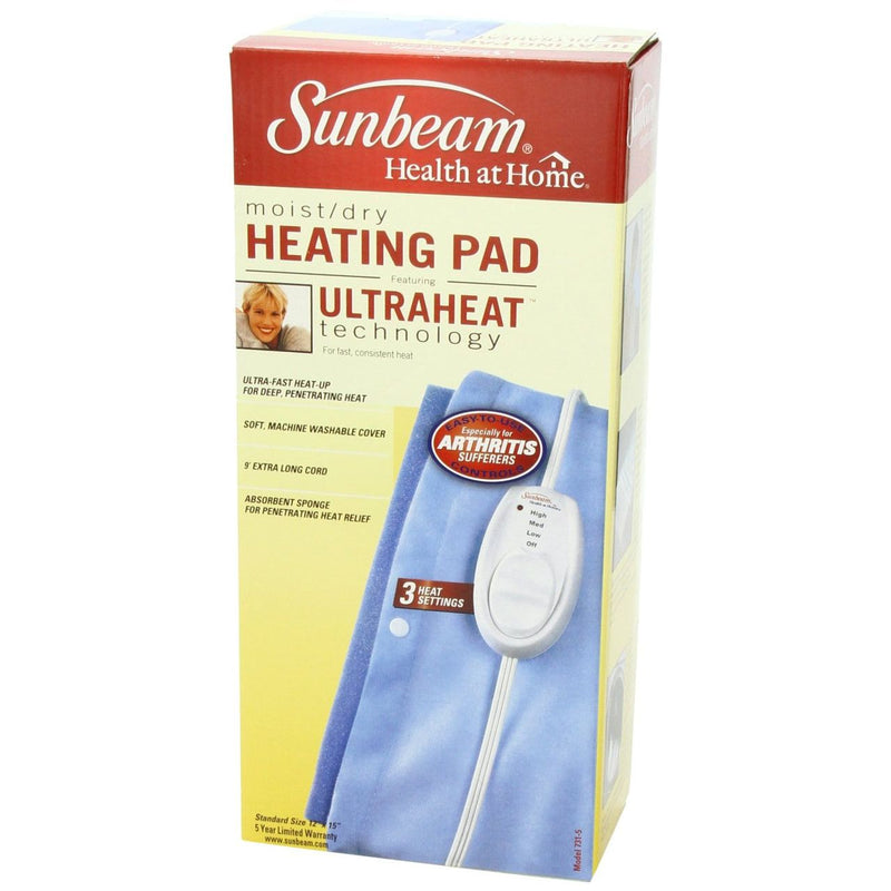 Sunbeam Sunbeam Moist/ Dry Heating Pad, Model 731-5 Heating Pads