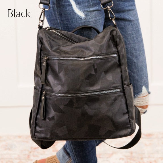 Convertible Backpack Shoulder Handbag