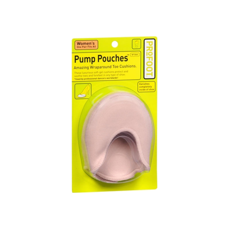 Profoot Profoot Care Pump Pouches Toe Cushions For Women, 1 Pair Health & Beauty Gray