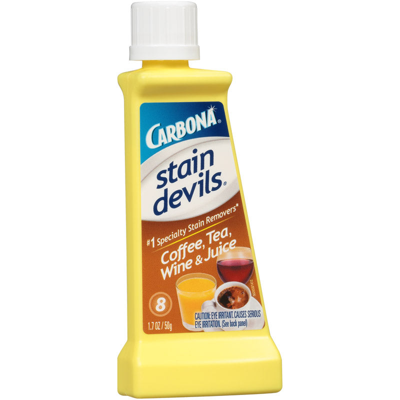 Carbona Carbona Stain Devils Coffee, Tea, Wine & Juice Spot Remover 1.7 Oz. Squeeze Bottle Pet Odor & Stain Removers