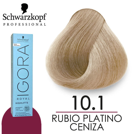 Schwarzkopf Schwarzkopf IGORA ROYAL HIGHLIFTS 10-1 Ultra Blonde Cendré 2.02oz Hair Color