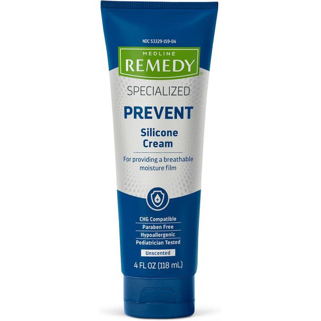 Medline Medline Remedy Intensive Skin Therapy Hydraguard-D Silicone Barrier Cream, Nourishing And Soothing, 4 Ounce Skin Care