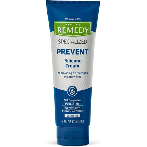 Medline Medline Remedy Intensive Skin Therapy Hydraguard-D Silicone Barrier Cream, Nourishing And Soothing, 4 Ounce Skin Care