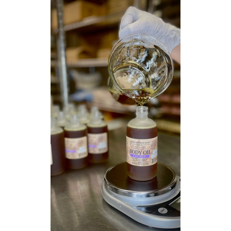 MION Artisan Soap Co. Lavender Body Oil | Packed With Antioxidants